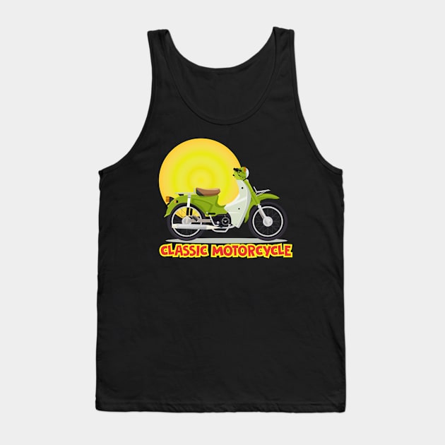 Classic Motorcycle Tank Top by Custome_Man